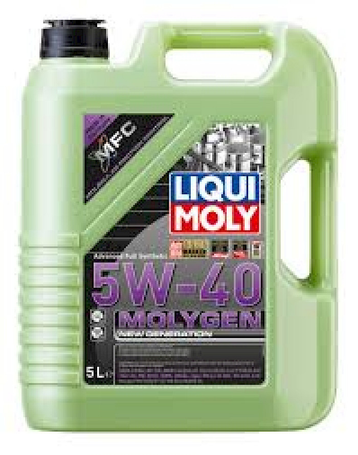 ACEITE 5W-40 MOLYGEN GALON 5L