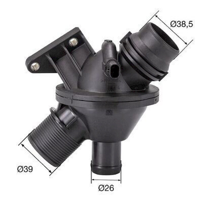 TERMOSTATO BMW N20 X4 14- F26/X1 E84 09-15/S5 F10/X3 F25 10-17